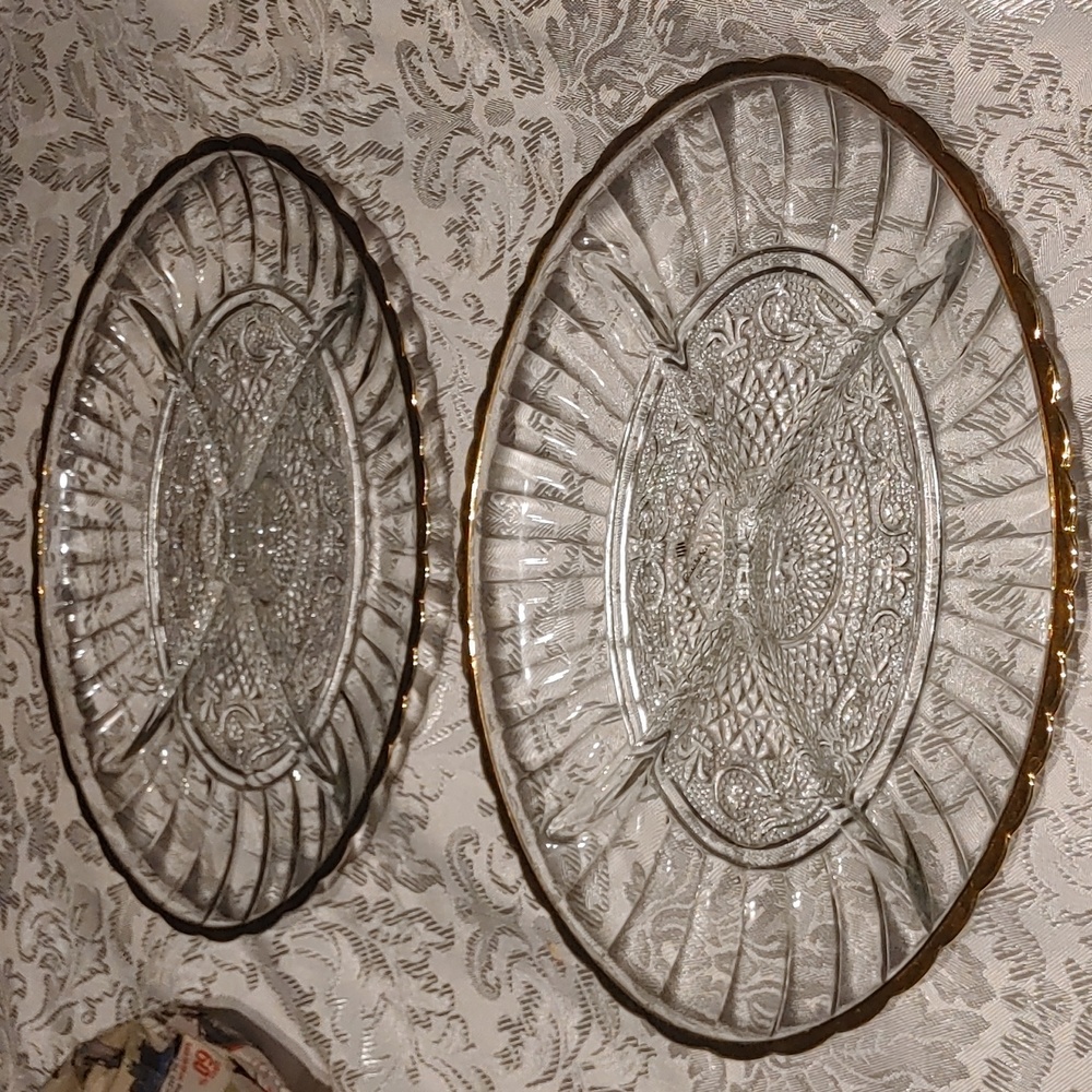 3/$50. 2 Pasabahce Turkish Condiment Trays